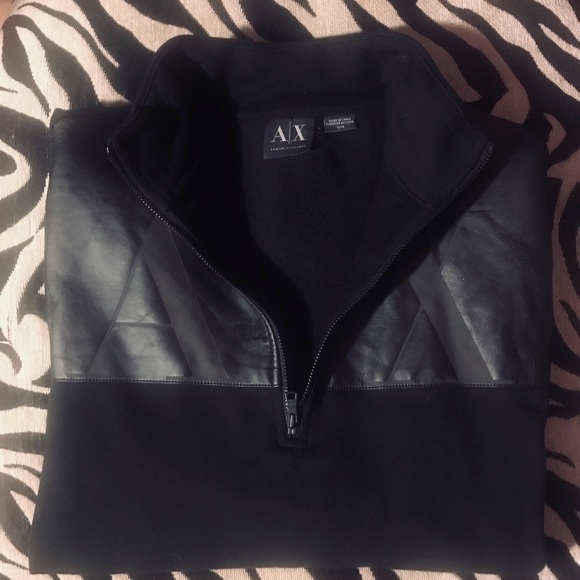A/X Armani Exchange Other - A|X Armani Exchange 1/2 Zip Logo sweater